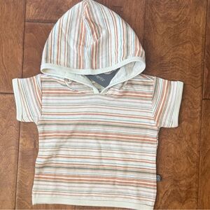 NWT Size 6-9 months Modern Moments Striped Hoodie Stripped Shirt